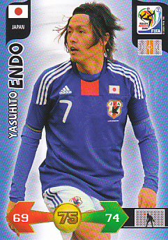 Yasuhito Endo Japan Panini 2010 World Cup #222